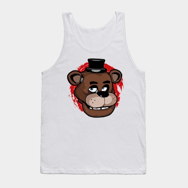 Five Nights at Freddy's Tank Top by small alley co